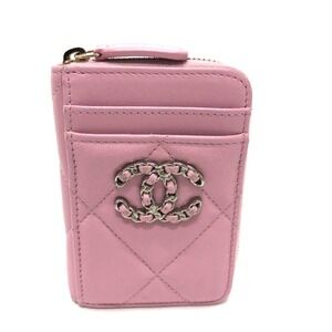 CHANEL Pink Wallet